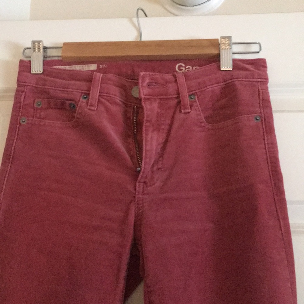 Skinny cord jeans